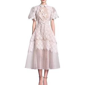 Anette Womens  Midi Dress